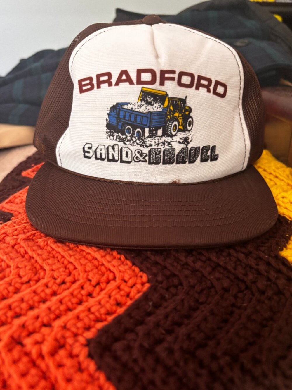 Bradford Sand and Gravel Trucker Hat